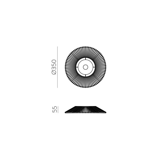 Ø350x55mm