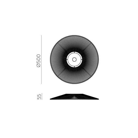 Ø500x55mm