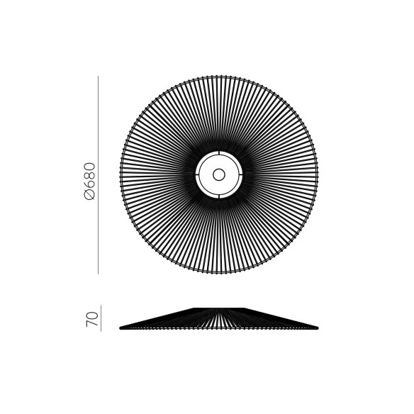 Ø680x70mm
