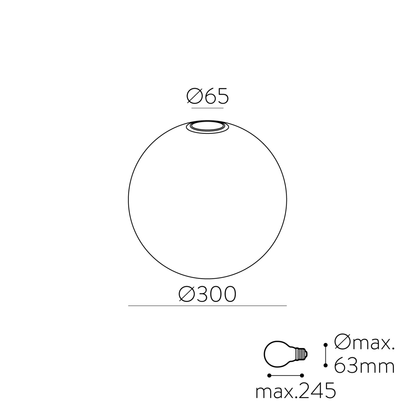 Ø300mm