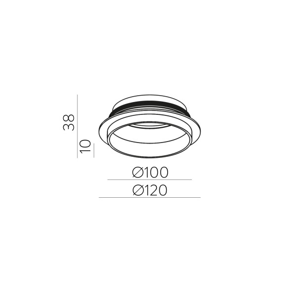 3986 Soporte Ø100 mm