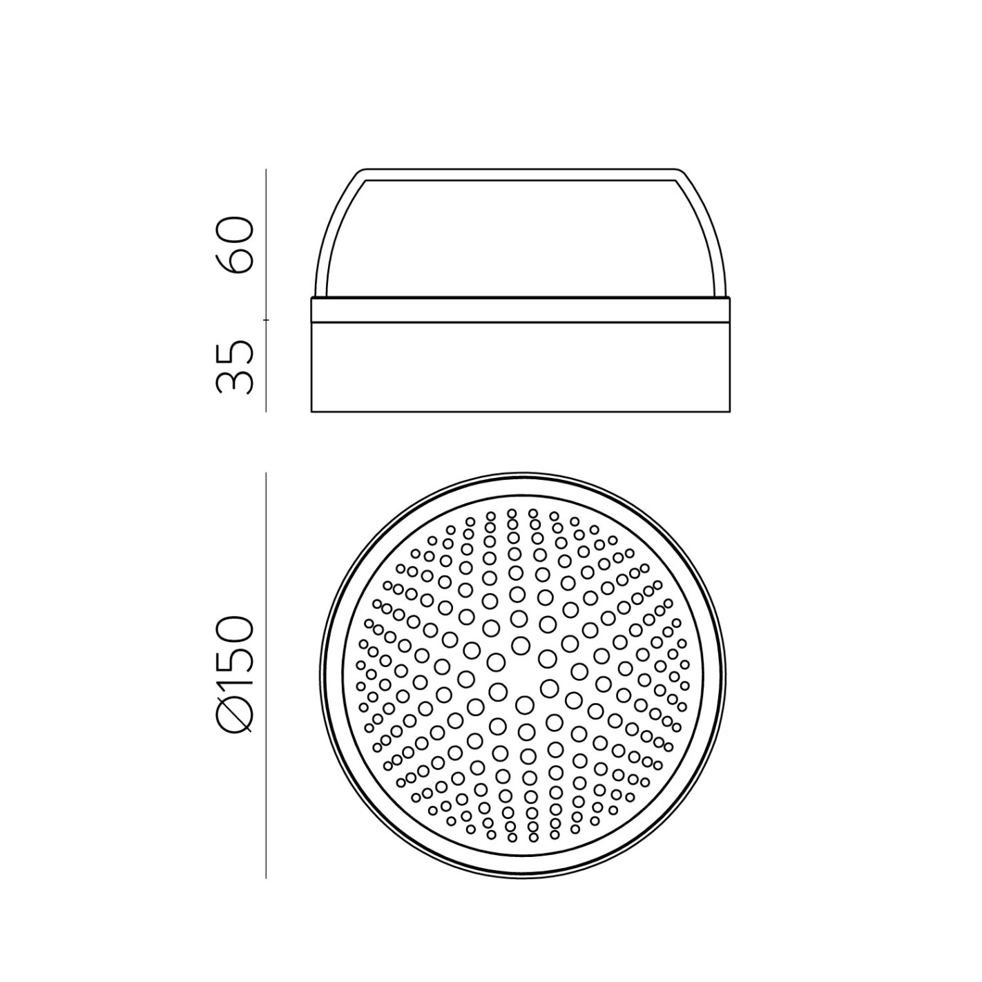 Ø150x35mm