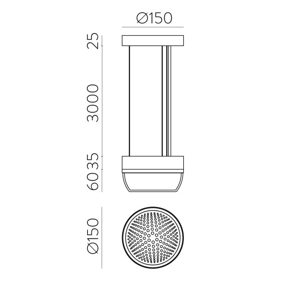 Ø150x35mm