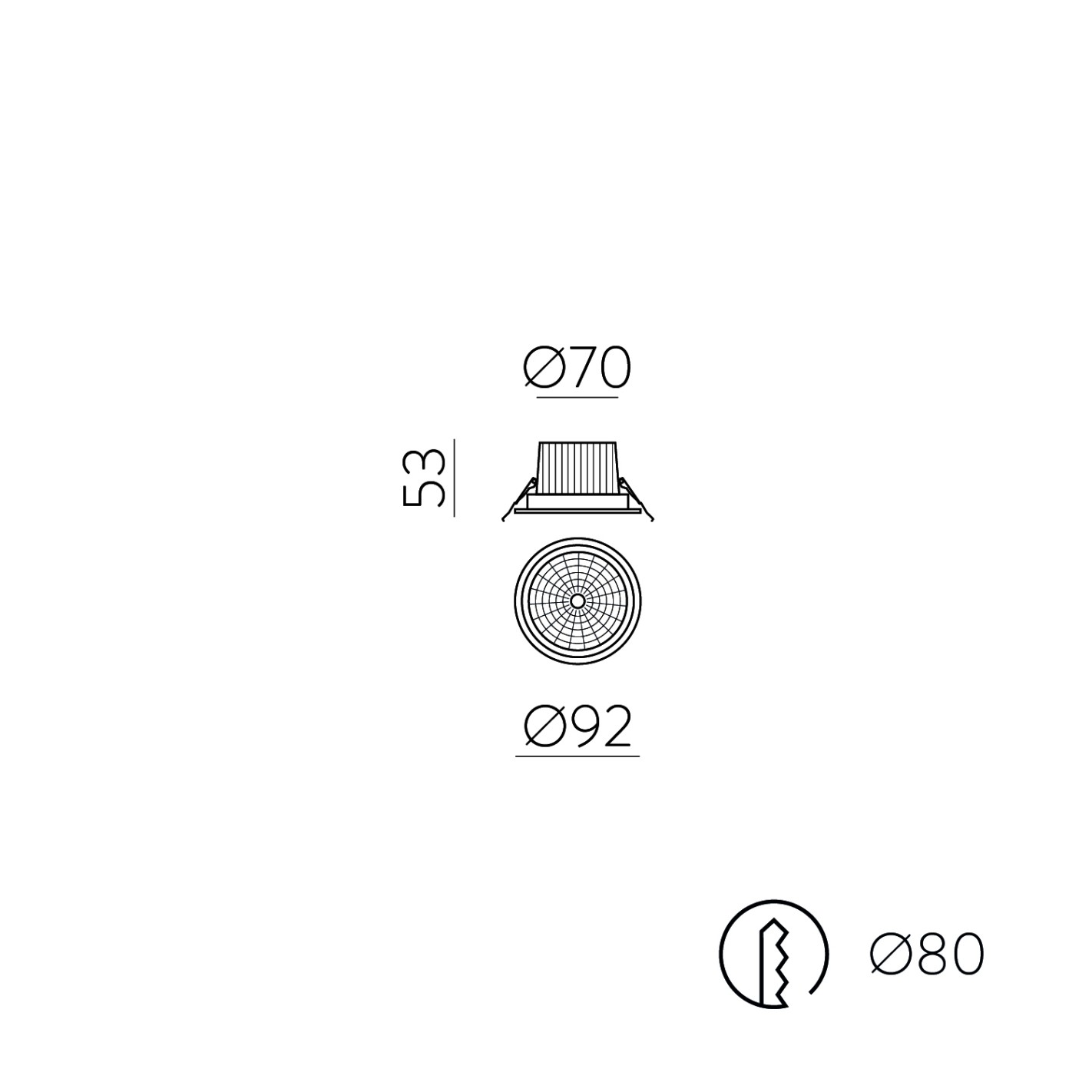 Ø92mm