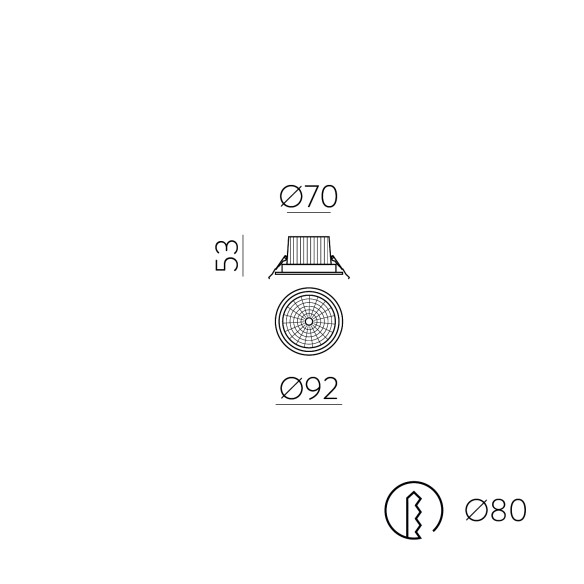 Ø92mm