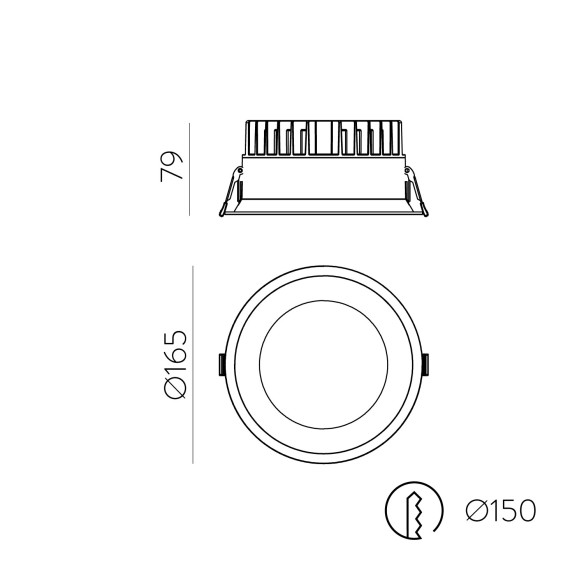 Ø165mm