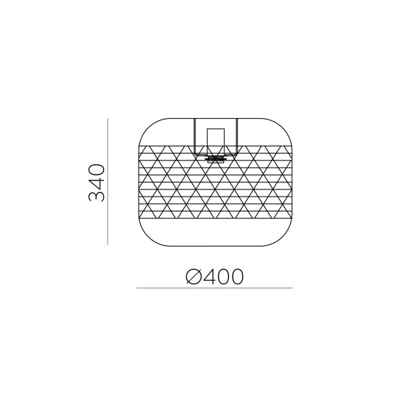Ø400x340mm