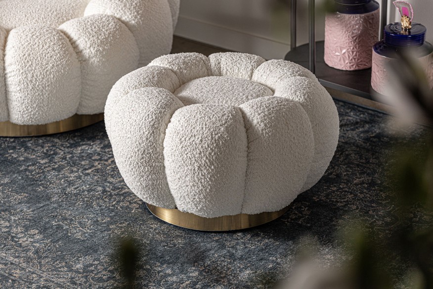 PUFF BOUCLÉ CREST