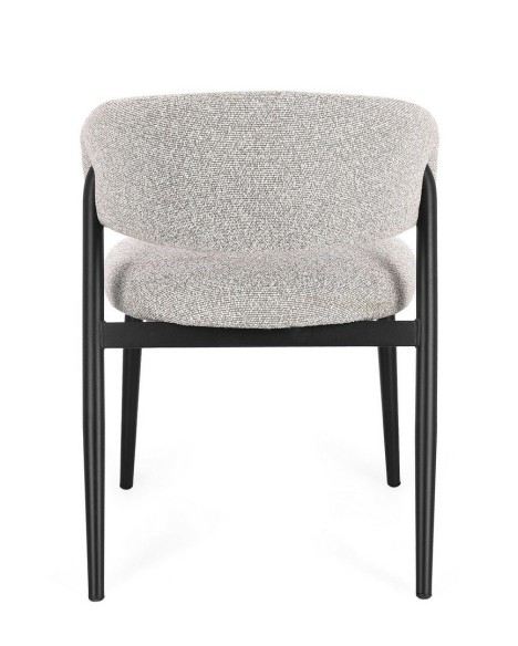 Silla Cassandra negro/gris