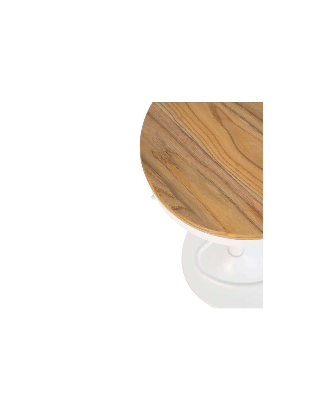 Taburete regulable Barret blanco