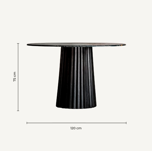 MESA COMEDOR PLISSÉ WOOD