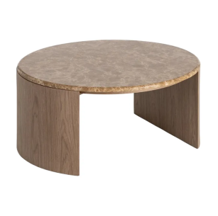 Mesa centro mármol-DM 80 X 80 X 36 CM 2