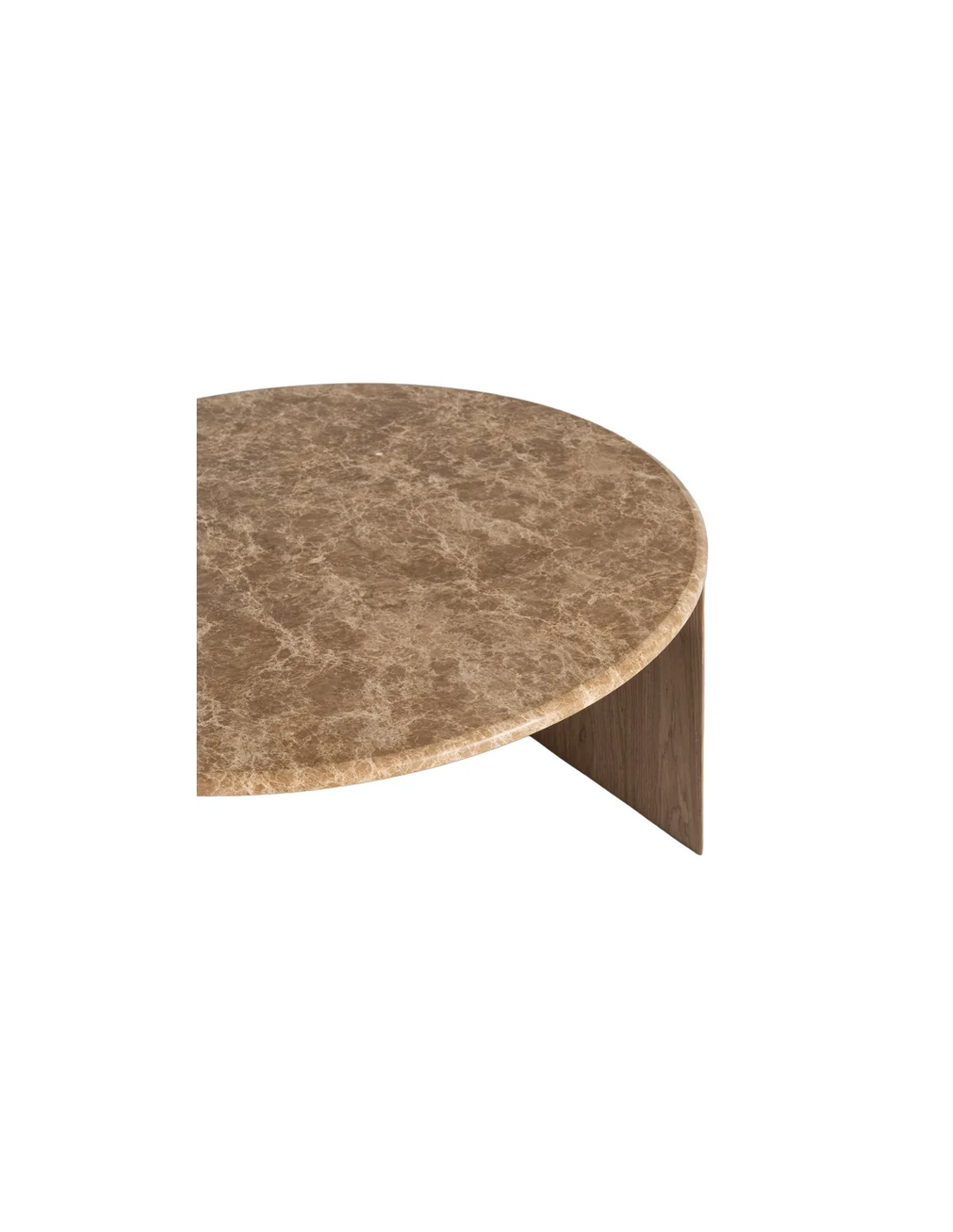 Mesa centro mármol-DM 80 X 80 X 36 CM