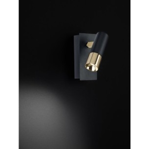 copy of Lámpara lineal ETTA cuatro focos acero y latón 2