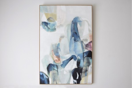 cuadro abstracto alegra n1 con marco