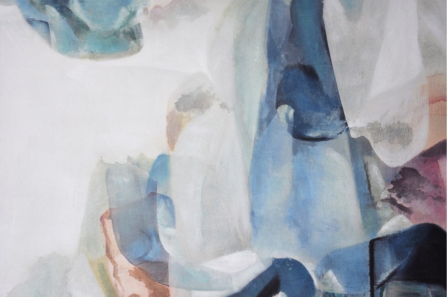 cuadro abstracto alegra n1 con marco