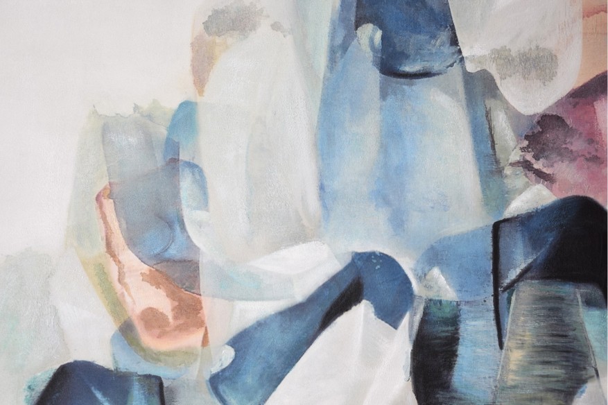 cuadro abstracto alegra n1 con marco