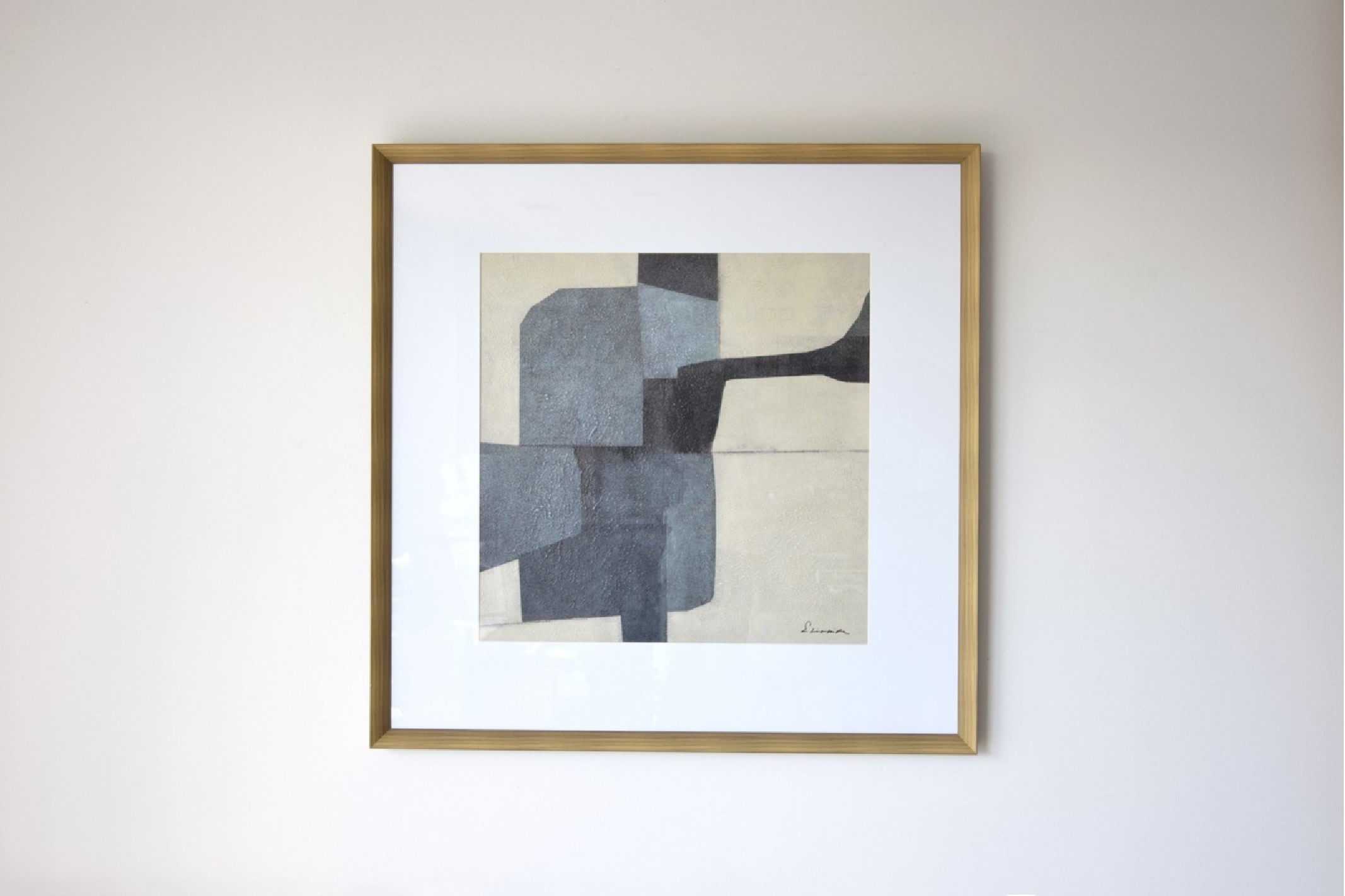 cuadro perspectiva en azul n1