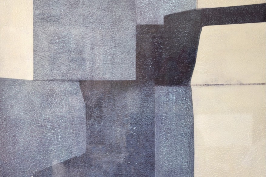 cuadro perspectiva en azul n1