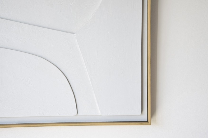 cuadro relieve gris claro n1