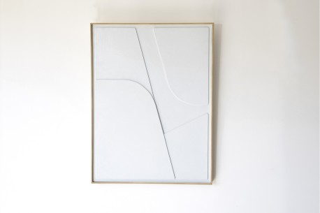 cuadro relieve gris claro n2