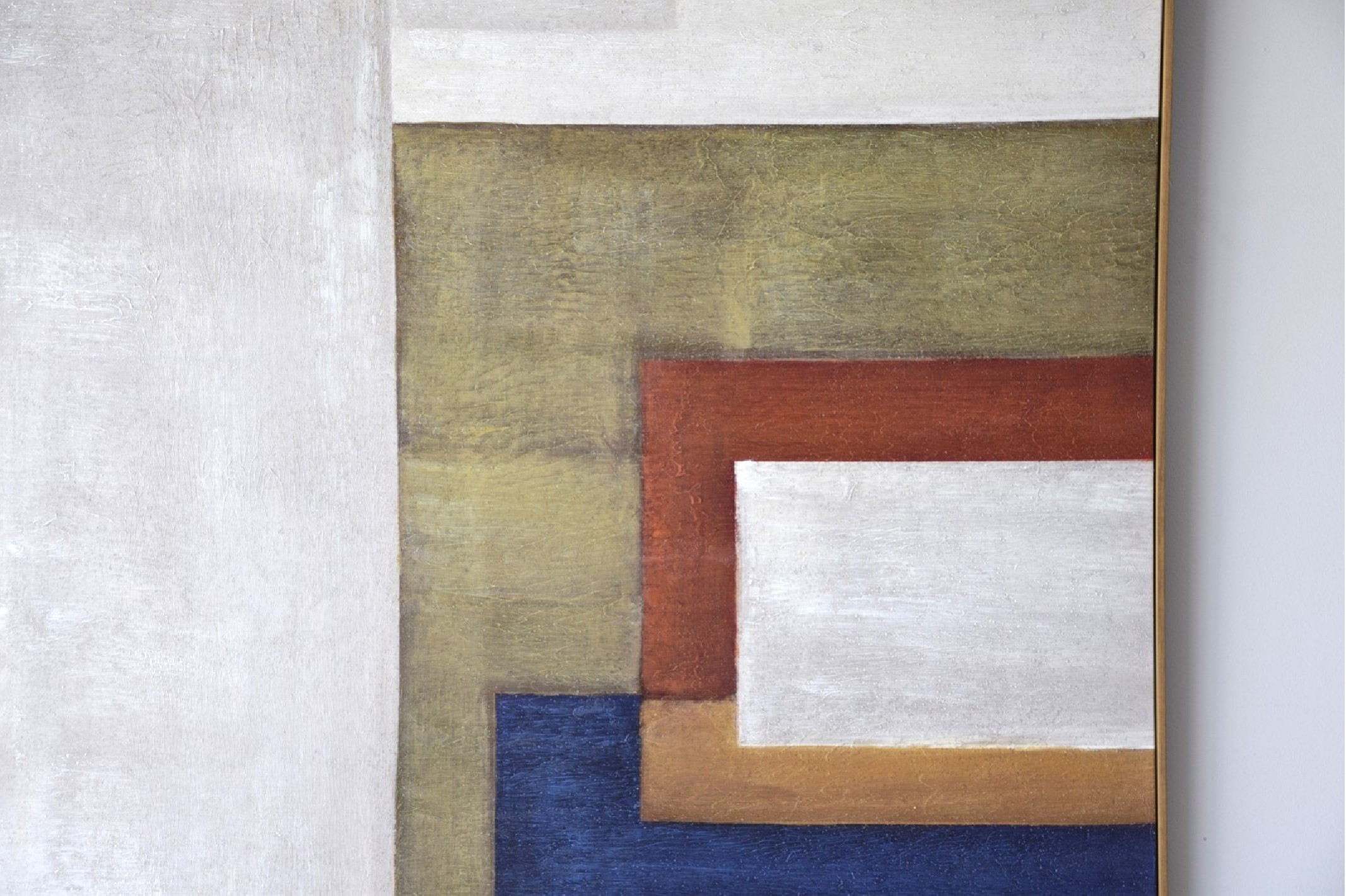 cuadro superposición verde ocre azul n2