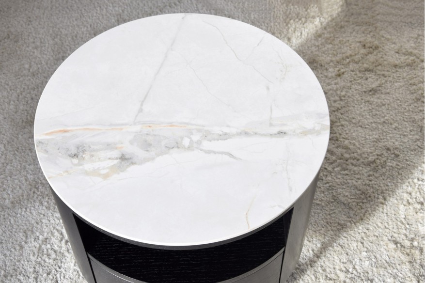 Mesa auxiliar redonda N55 Naiara