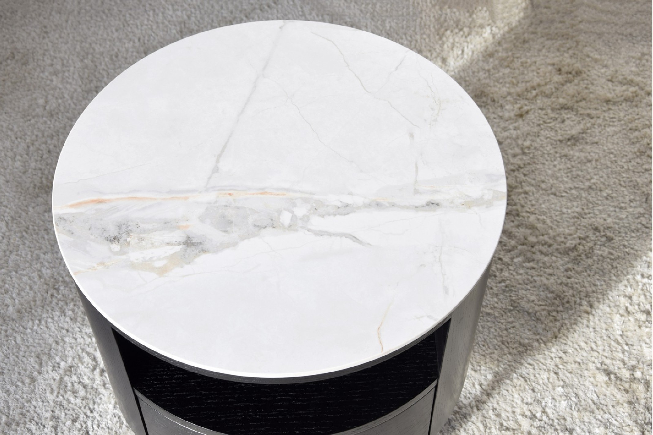 Mesa auxiliar redonda N55 Naiara