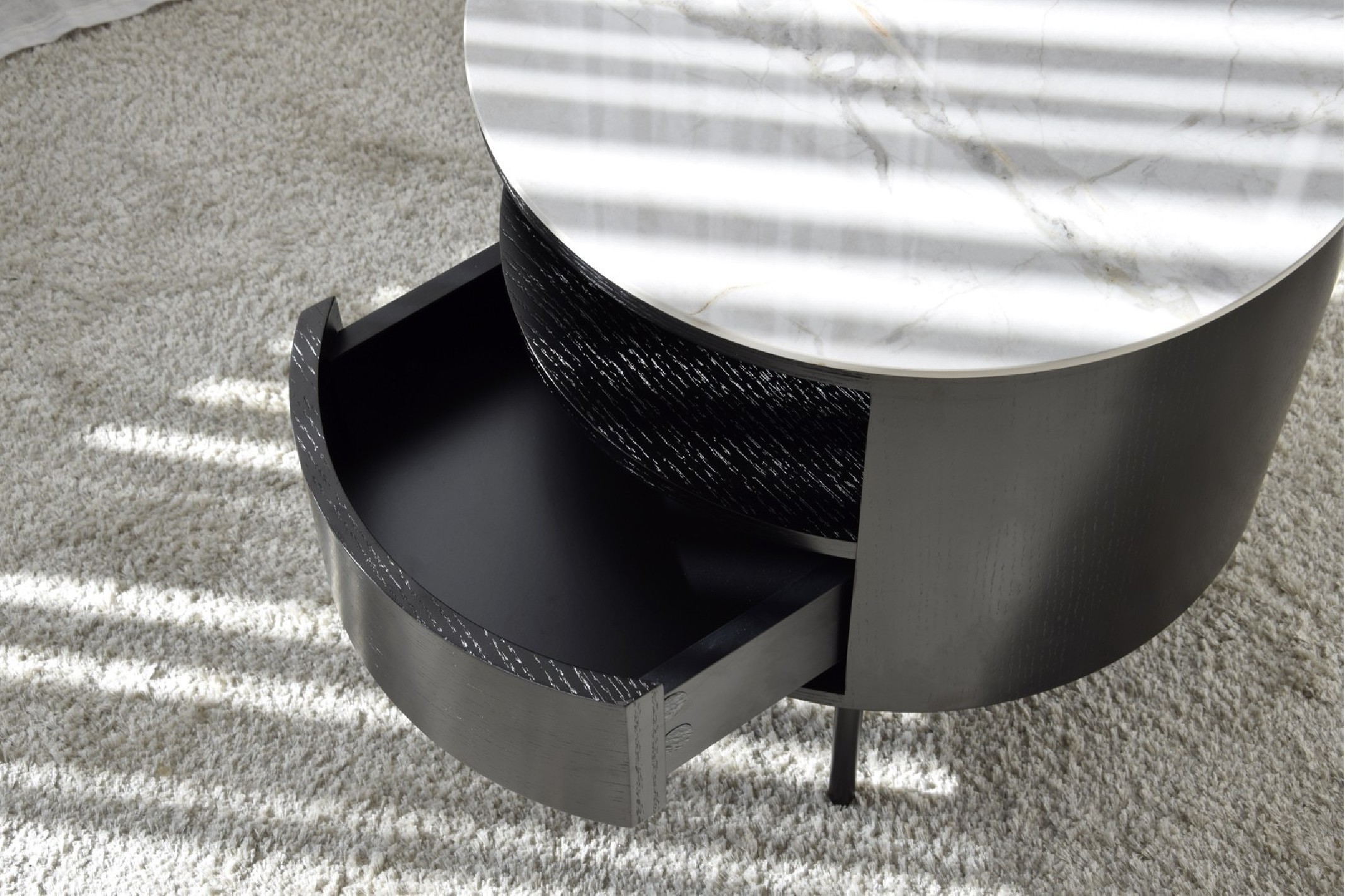 Mesa auxiliar redonda N55 Naiara