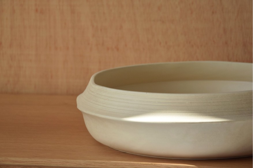 Centro blanco roto Piedra