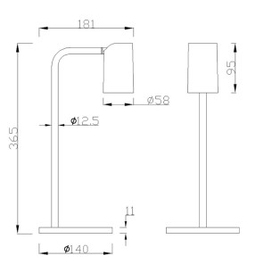 Sobremesa 1 Luz Pequeño 2