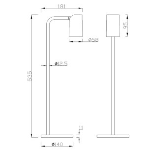 Sobremesa 1 Luz Grande 2