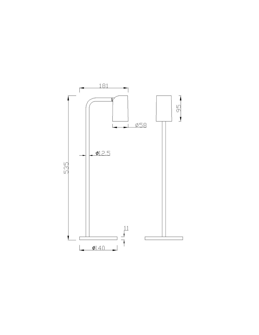 Sobremesa 1 Luz Grande