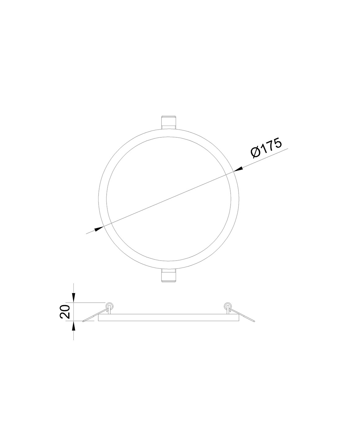 Downlight Recessed LED