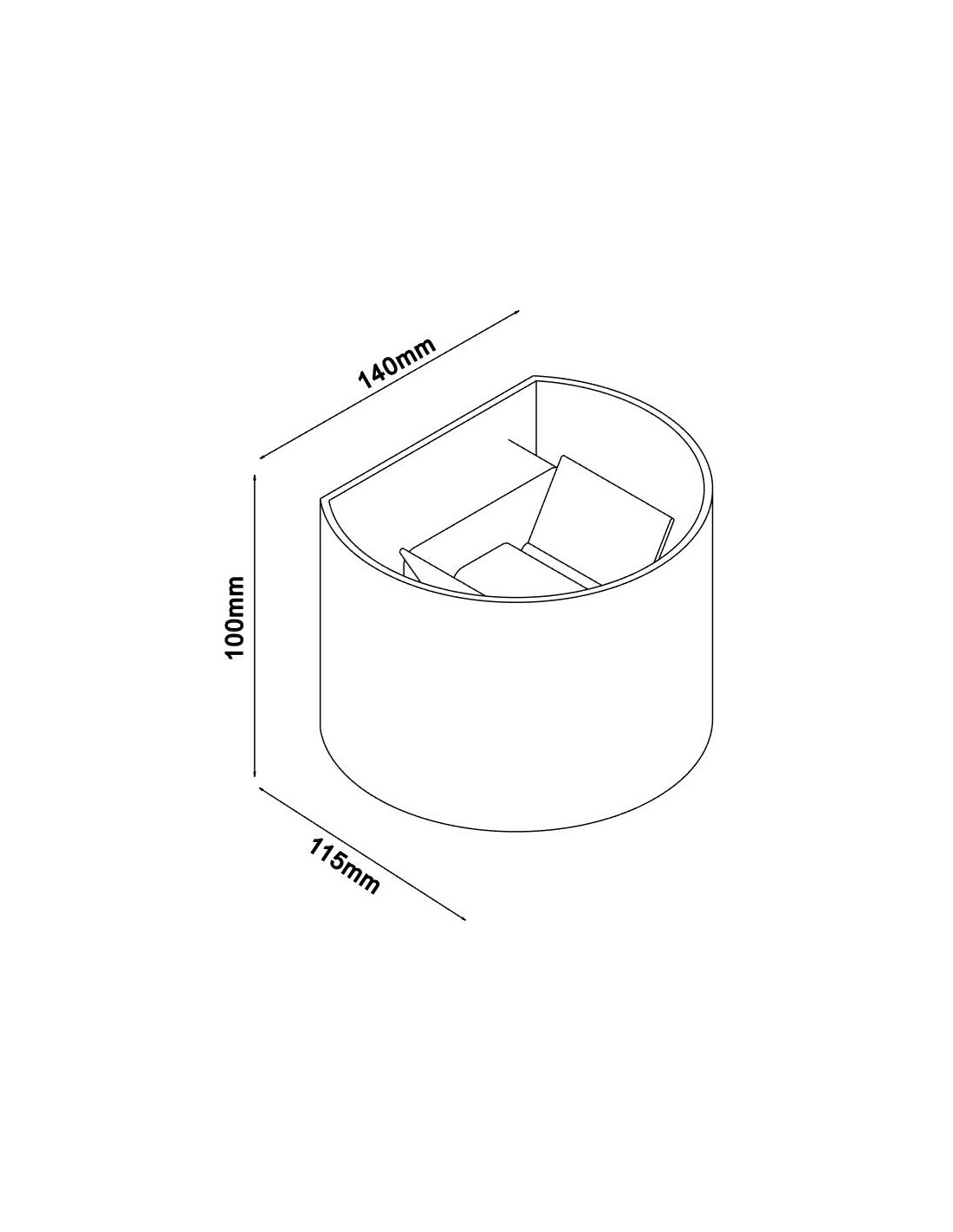 Wall lamp Outdoor LED IP54