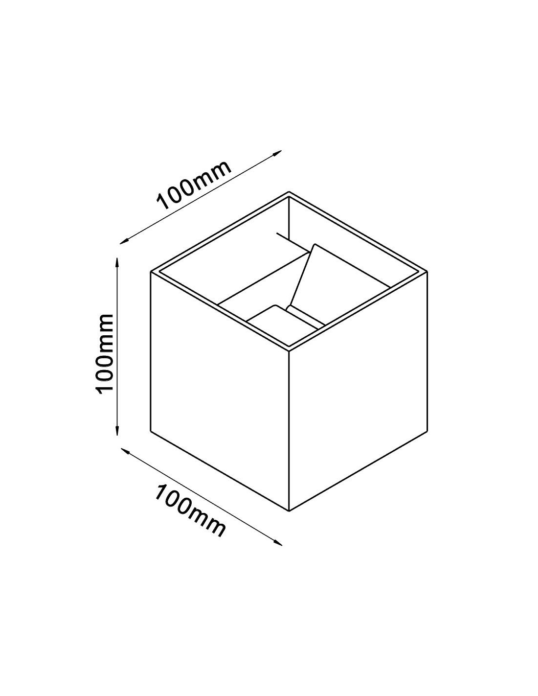 Aplique exterior LED IP54