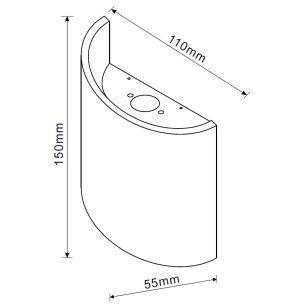 Wall lamp Outdoor LED IP54 2