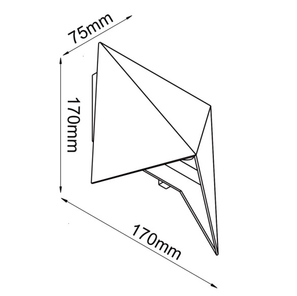 Wall lamp Outdoor LED IP54