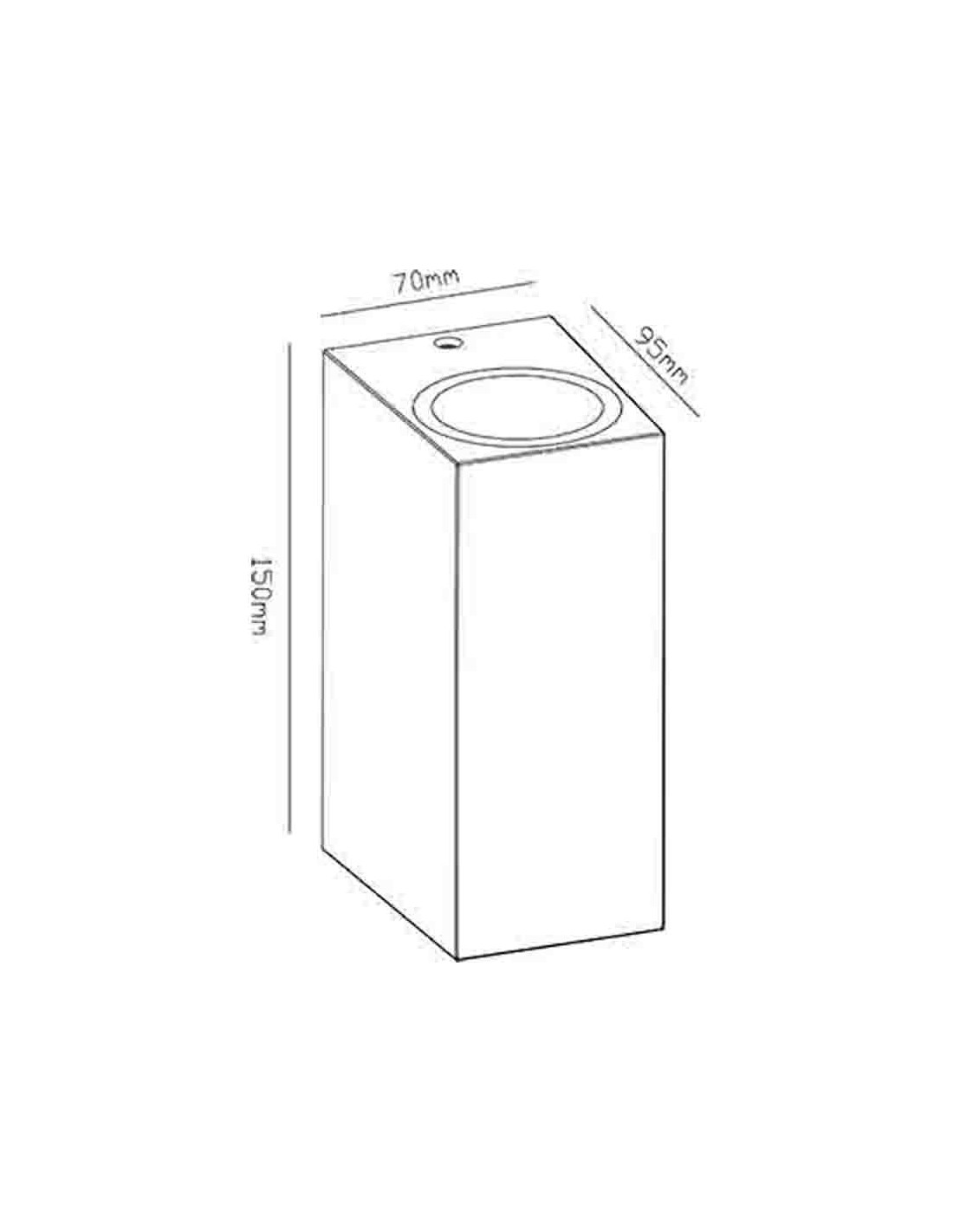 Aplique exterior IP54