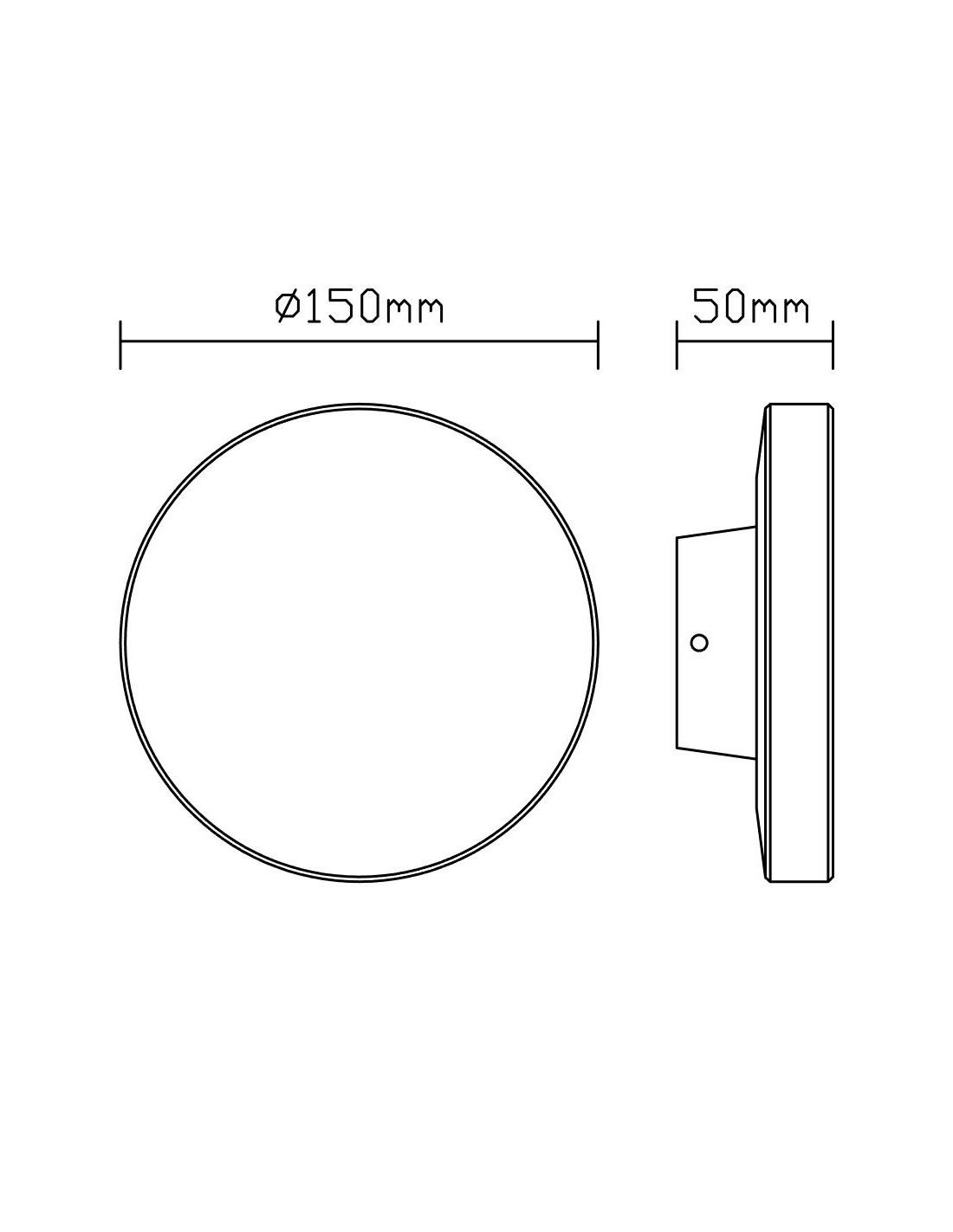 Aplique exterior LED IP54