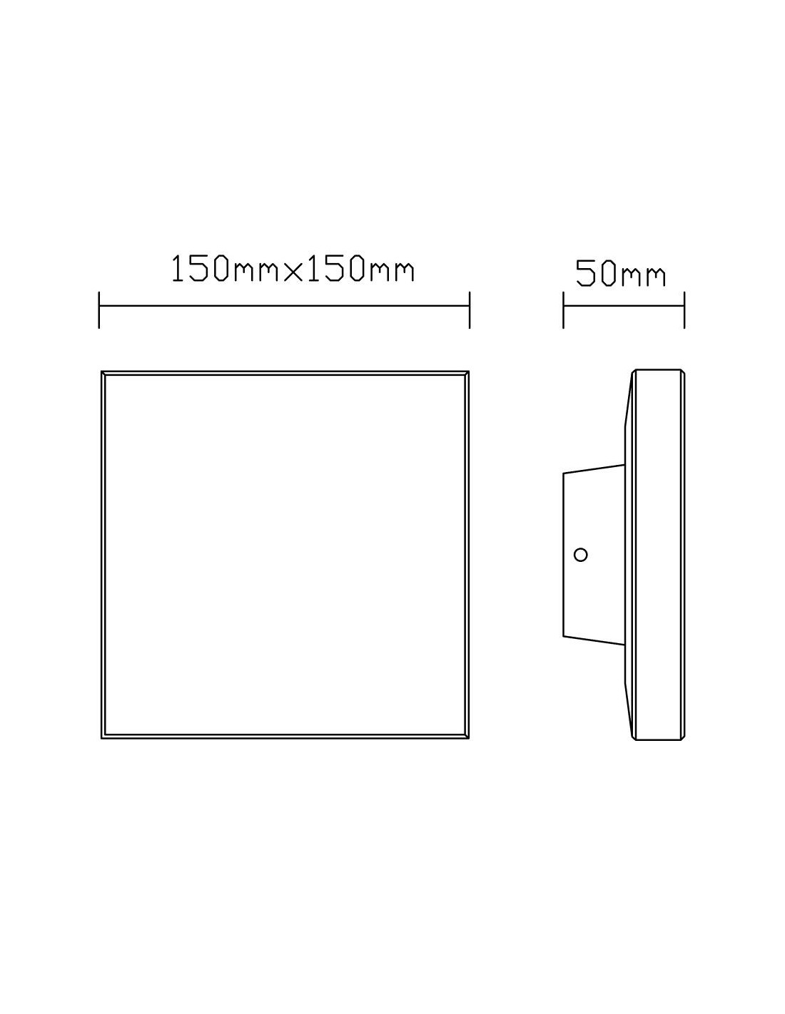 Aplique exterior LED IP54
