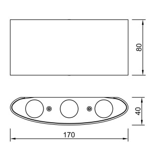 Wall lamp Outdoor LED IP54 2