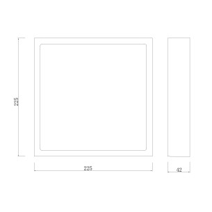 Surface LED Square 2