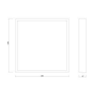 Surface LED Square 2