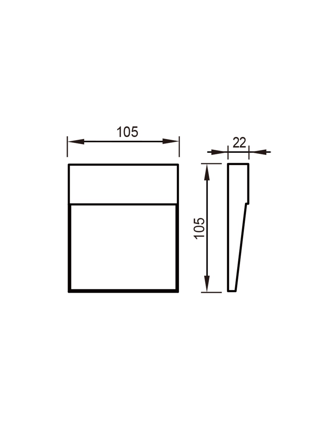 Wall Step Light Outdoor LED IP54