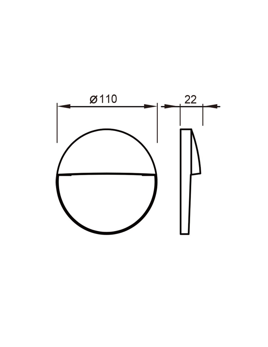 Wall Step Light Outdoor LED IP54