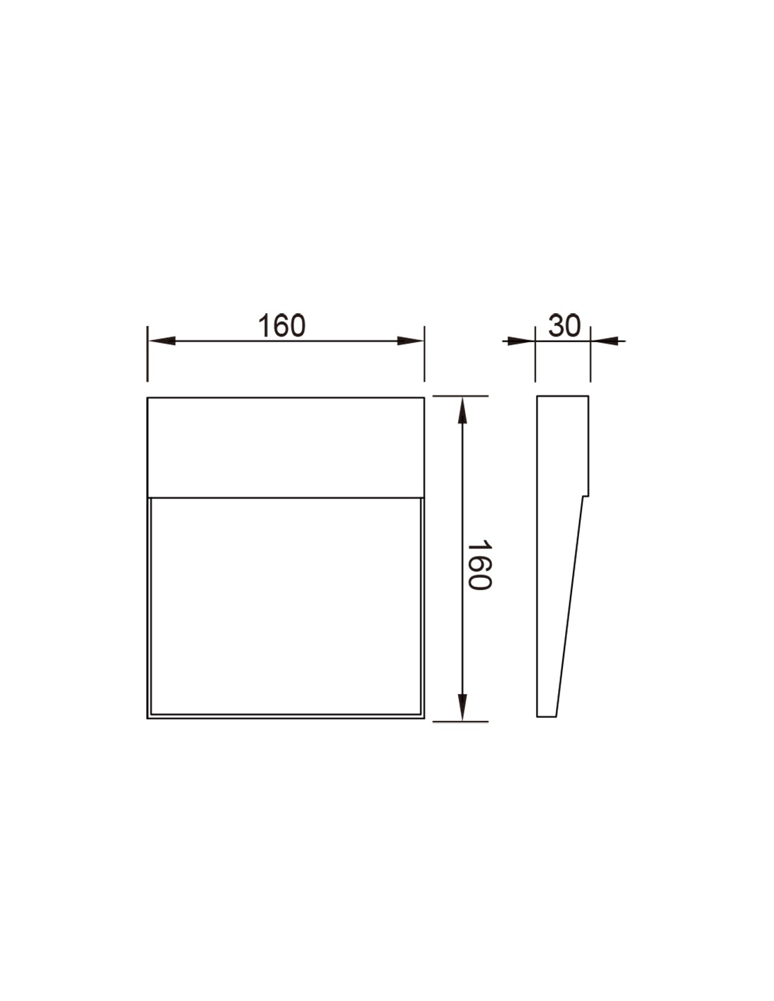 Wall Step Light Outdoor LED IP54