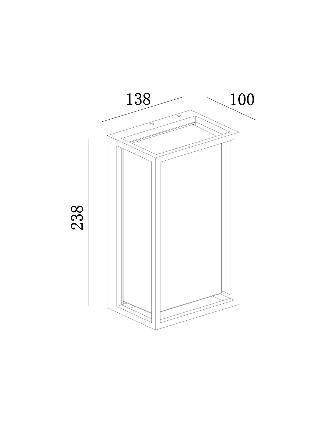 Wall lamp Outdoor LED IP65