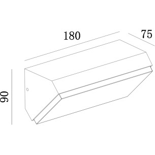 Wall lamp Outdoor LED IP65 2
