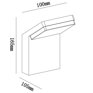 Wall lamp Outdoor LED IP65 2